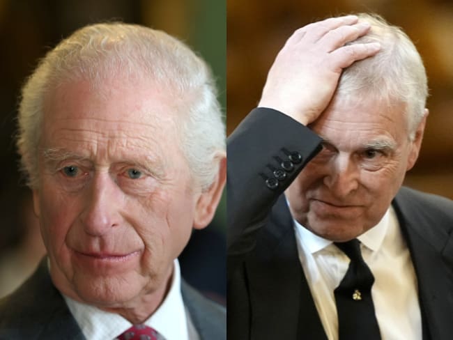 El rey Carlos III despojará de sus títulos al príncipe Andrés, salpicado por el caso Epstein