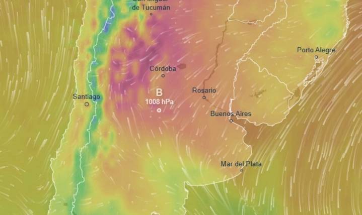 "Tormentas severas". Rige alerta amarilla para Buenos Aires y otras ocho provincias