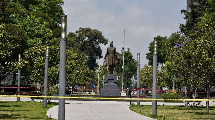 Inician trabajos de remodelación en la Alameda de Toluca