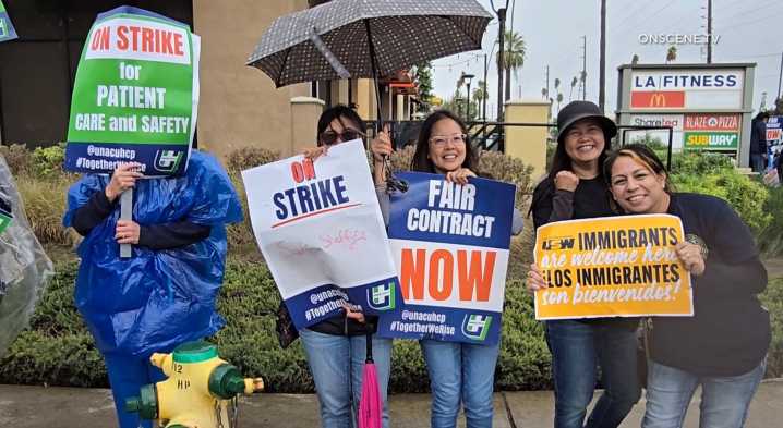 Kaiser Permanente Worker Begin Third Day Strike