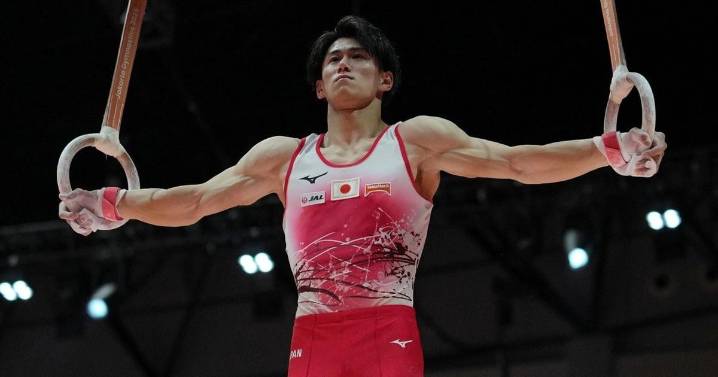 Japanese star Daiki Hashimoto becomes the 2nd men's gymnast to win 3 world all