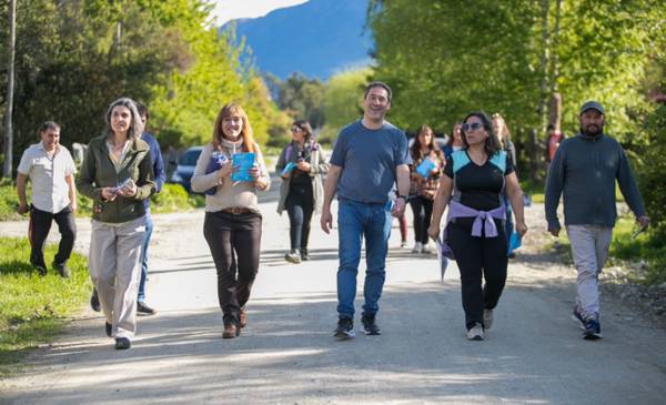 Luque en la Comarca Andina: «Este proyecto político nace desde el territorio y pone en el centro a la gente»