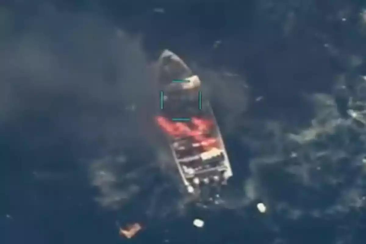 Estados Unidos bombardea otra embarcación del narcotráfico en aguas del Pacífico