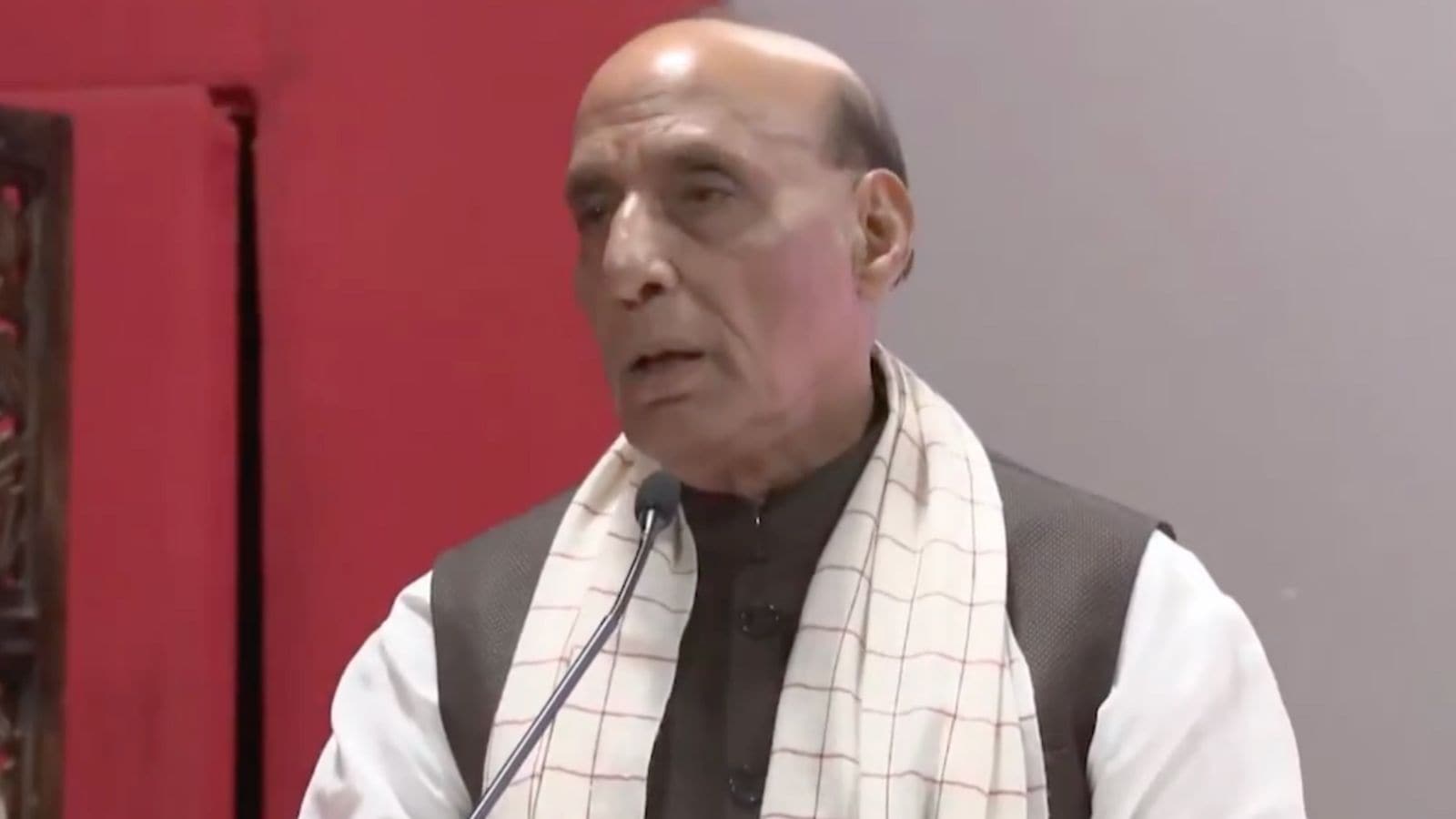 Rajnath Singh warns Pak against ‘misadventure’ over ‘military infra’ on Guj border