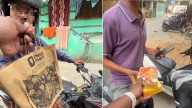 Man Orders Sweets From Swiggy, Blinkit, Zepto & Gifts It Back To Delivery Partners: Internet Loves This Diwali Gesture