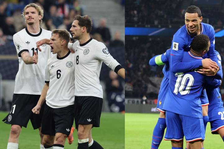 Alemania y Francia golean, Bélgica decepciona: el resumen de la jornada en las Eliminatorias Europeas