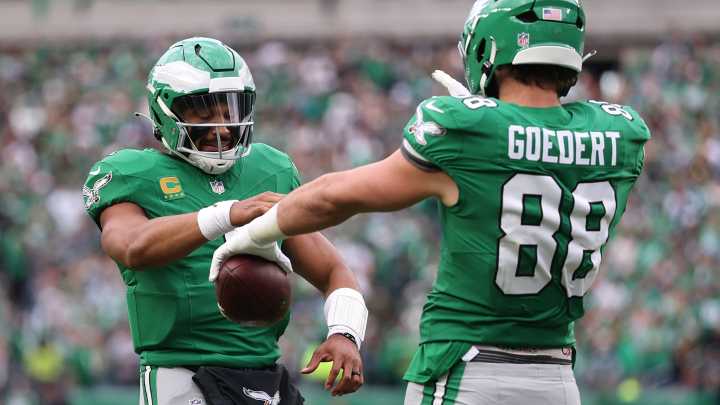 Did Eagles, Saquon Barkley show they can win without A.J. Brown?