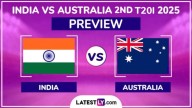 Cricket When is IND vs AUS 2nd T20I 2025 Match? What is The H2H Record? Who Are The Key Players? Read India vs Australia Match Preview