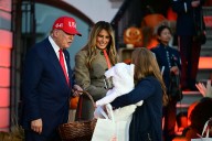‘Did They Get That in Lieu of Candy’: Trump Gets Dragged After Awkward Halloween Moment with Kids—Then Repeats Bizarre Trick from His Last Presidency 