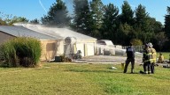 2 hospitalized after fuel explosion caused fire in Floyds Knobs