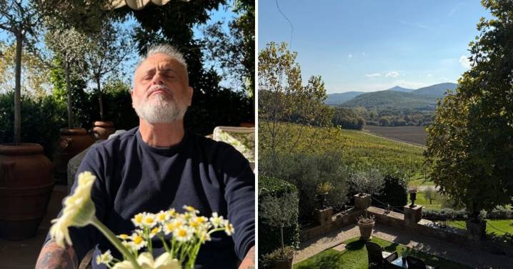 El viaje de Jorge Rial a Italia en medio del drama judicial de su hija Morena: entre paisajes y platos gourmet