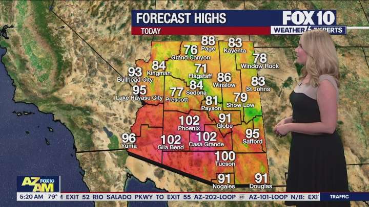 Arizona weather forecast: Warm Friday in Phoenix before weekend cool down