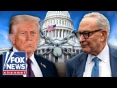 'HOLDING US HOSTAGE!': Trump sends MAJOR message to Schumer and Senate Dems during shutdown
