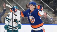 Islanders' Matthew Schaefer has goal, assist in win over Sharks