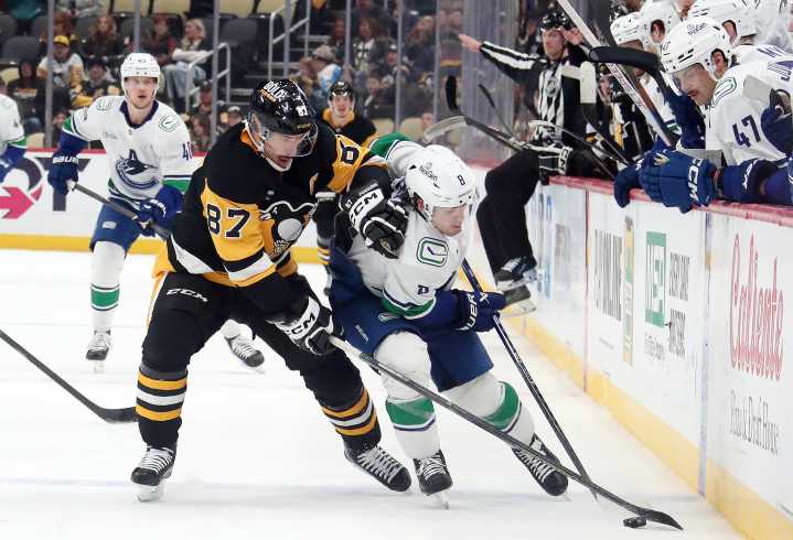 NHL Predictions: October 21st Vancouver Canucks at Pittsburgh Penguins