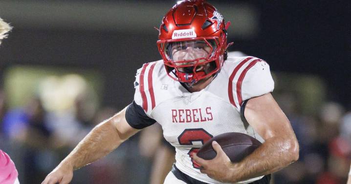 A Pearl River senior ran for 4 TDs as the Rebels rallied against PJP II