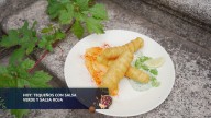 Comida venezolana: tequeños con salsa verde y salsa roja