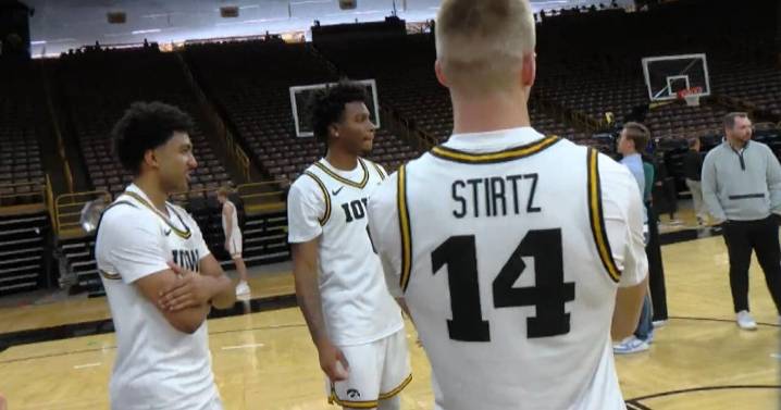 Hawkeye Men's Basketball Media Day
