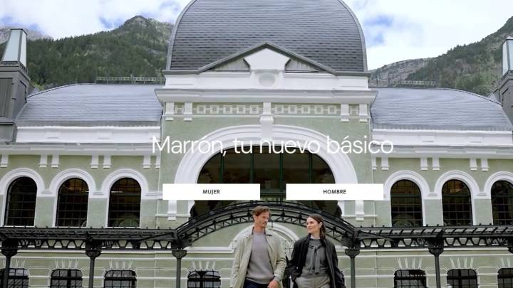 La estación de Canfranc, en una campaña de Pikolinos