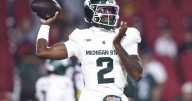 Michigan State QB Chiles returns after briefly leaving game vs Nebraska after being sacked