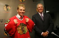 Today in Chicago History: Blackhawks rookie Patrick Kane scores his first NHL goal
