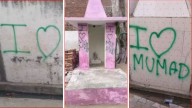 Tension over 'I love Muhammad' graffiti on temple walls in UP's Aligarh; police deployed
