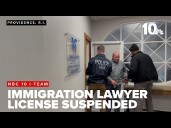 Court suspends license of immigration lawyer at center of federal raid