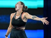 Aryna Sabalenka nearly hits ballboy after tossing racket