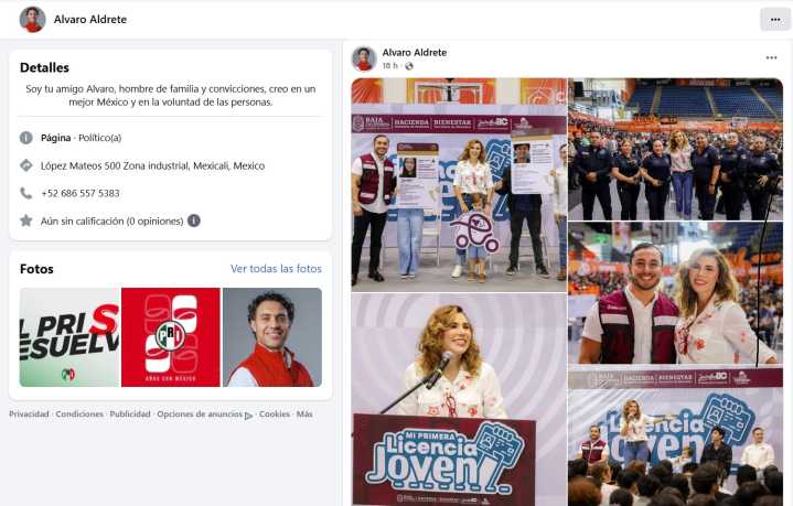 Usan cuenta "hackeada" del líder del PRI para difundir al gobierno de Marina