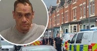 Coked-up thug caught on CCTV 'smashing man's head into pavement slabs'