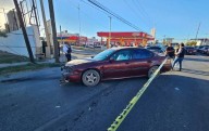 Mata supuesto infarto a adulto mayor mientras conducía por 21 de Marzo y Plutarco Elías Calles