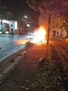 ALGUNO DE LOS DOS «SE COMIÓ» EL SEMÁFORO Y GENERÓ TREMENDO CHOQUE: DOS MOTOCICLISTAS RESULTAN HERIDOS