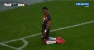 Gol de Juan Lucumí hoy en el Universitario vs Ayacucho por Liga 1 