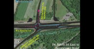 New configuration of Danville Route 54, 642 intersection first of its kind in PA