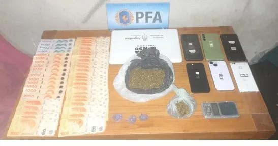 La Policía Federal desarticuló varios puntos de venta de drogas en Junín