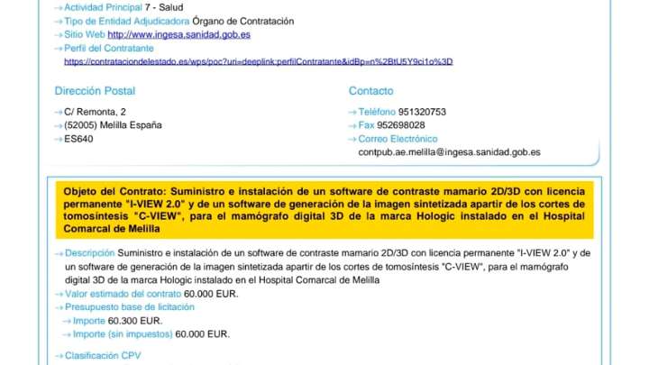 Sanidad eligió para Melilla a la empresa de los test de Ayuso