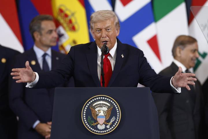 Trump apoya reconstruir Gaza, pero evita reconocer un Estado palestino