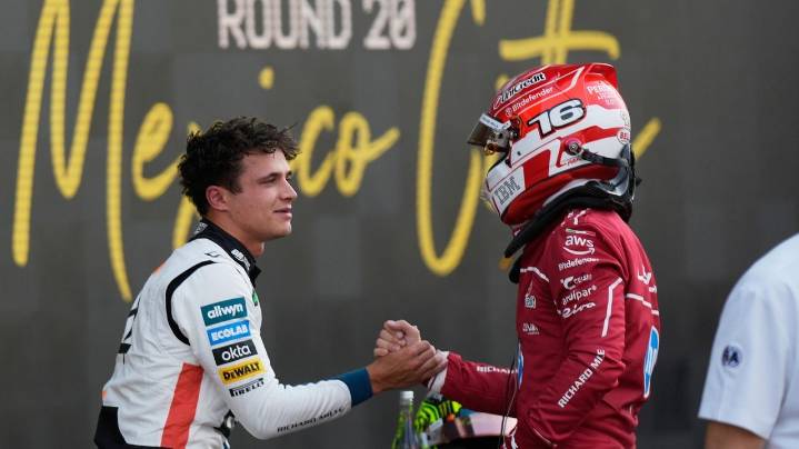 Norris takes pole in Mexico as Piastri struggles; Hamilton shines for Ferrari