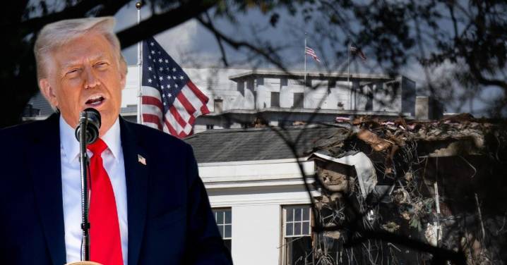 Trump Says White House Construction is 'Music to My Ears' Amid Backlash