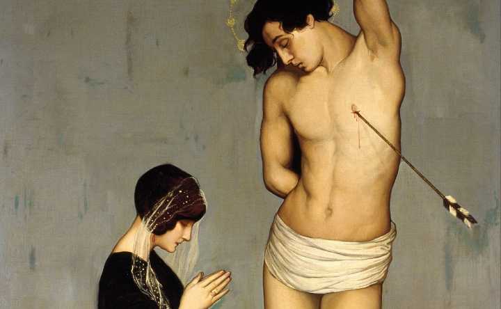 ‘San Sebastián’, un poema de Víctor Manuel Mendiola