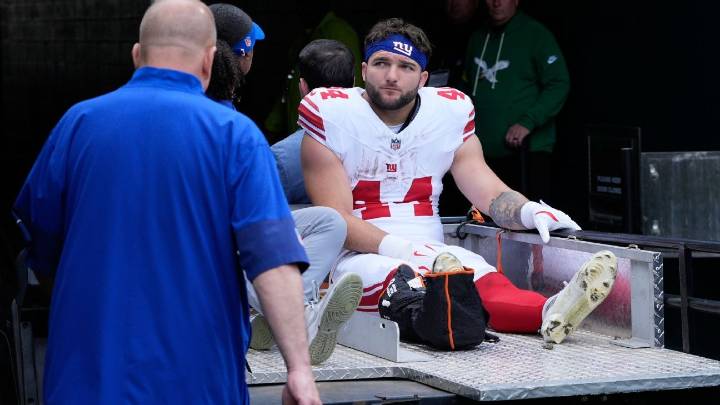 Source: Skattebo also suffered open fracture, ruptured ligament