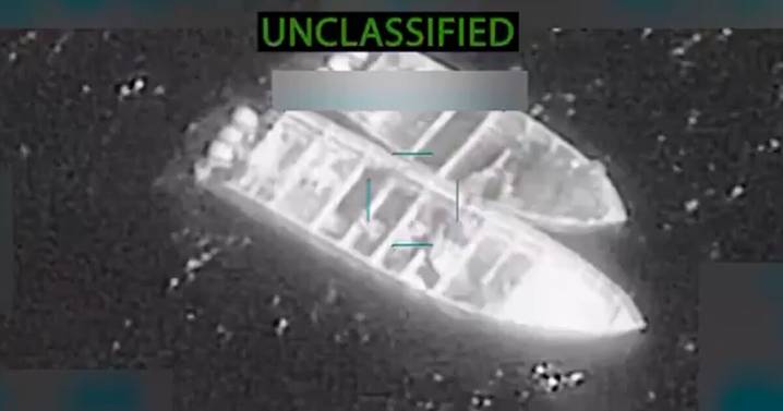 VIDEO: EU atacó cuatro barcos con droga; hay 14 muertos y un sobreviviente