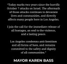 LA Officials Recall Oct. 7 Attacks