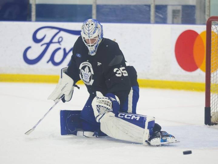 Leafs juggle exhibition, practice lines around Hildeby's start | Grande Prairie Daily Herald Tribune