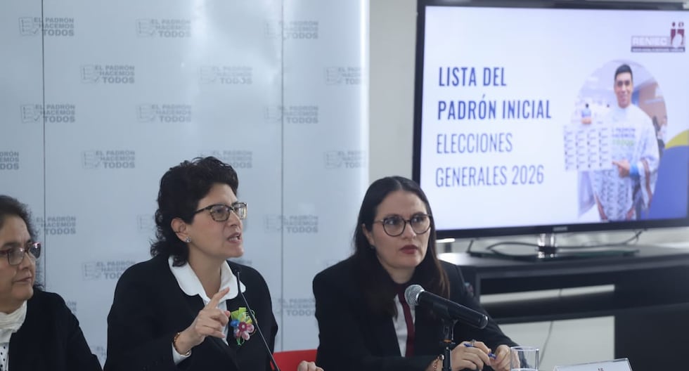 Reniec entrega padrón preliminar al JNE y anuncia etapa de verificación ciudadana