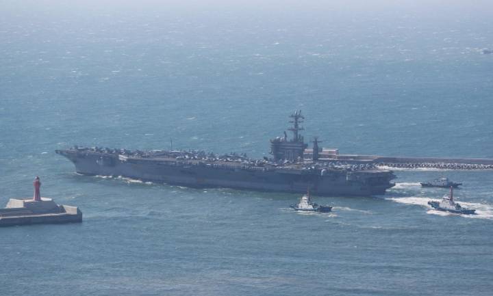 Navy rescues five sailors after fighter jet, helicopter crash in South China Sea