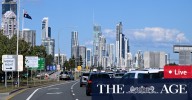 Brisbane news LIVE updates: Wine truck crashed on Pacific Motorway at Tanah Merah with long delays expected; Telstra warns some Samsung phones may not connect to Triple Zero