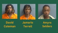 Three men arrested, accused of firing at car after argument