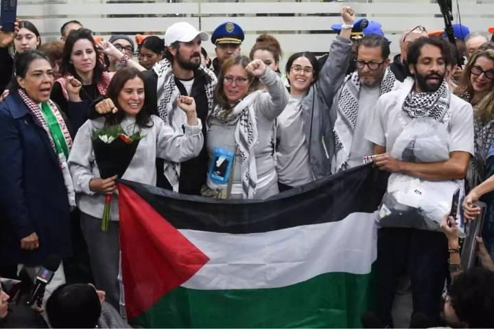 Israel rechaza acusaciones de tortura contra mexicanos detenidos en la Flotilla Global Sumud y defiende acciones militares en Gaza