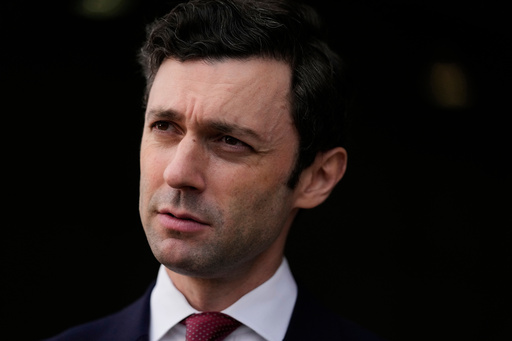 Georgia Democratic Sen. Jon Ossoff raises $12 million for 2026 reelection
